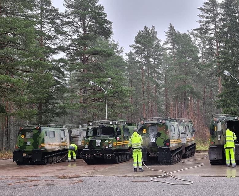 PB8/Minibuss m tungt släp-förare i Hemvärnet  Bilkåren